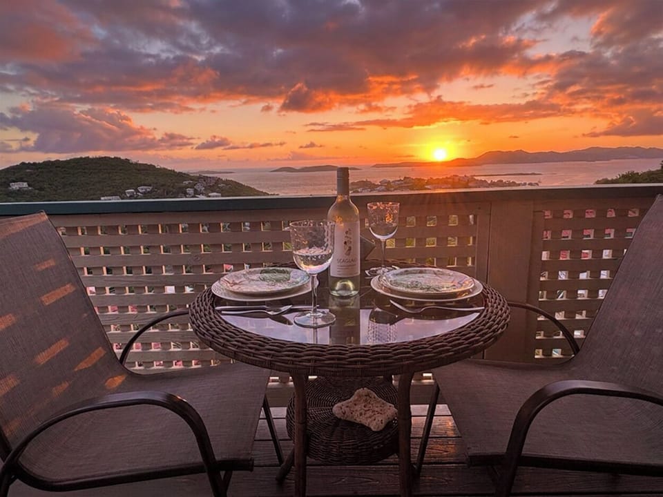 ...and in the evenings at sunset