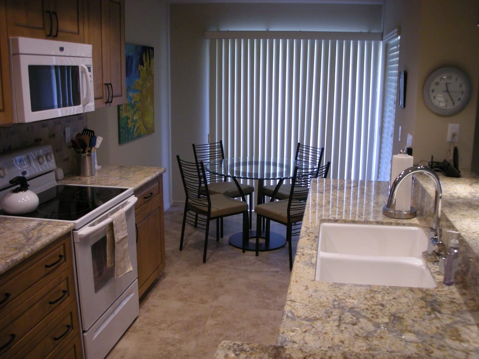 Remodeled kitchen with breakfast room