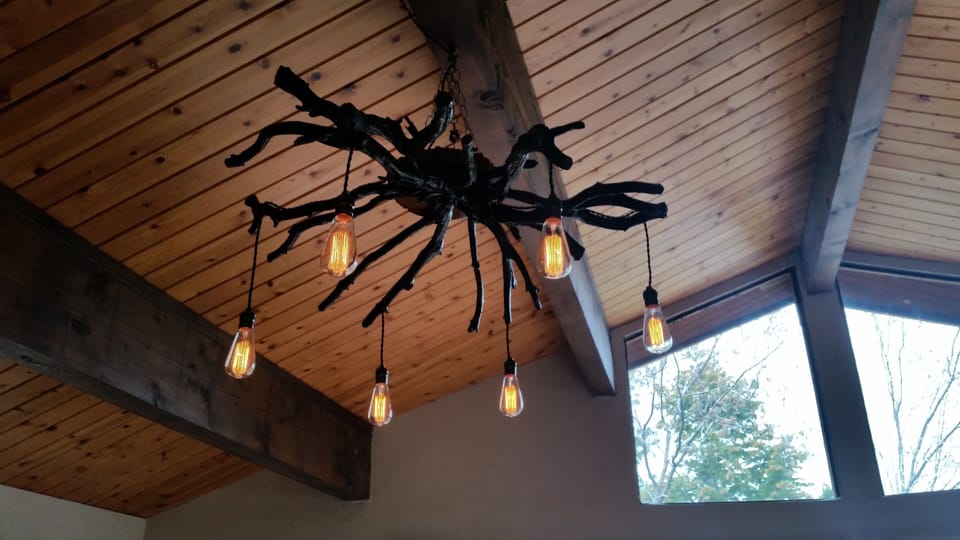 Handcrafted chandelier