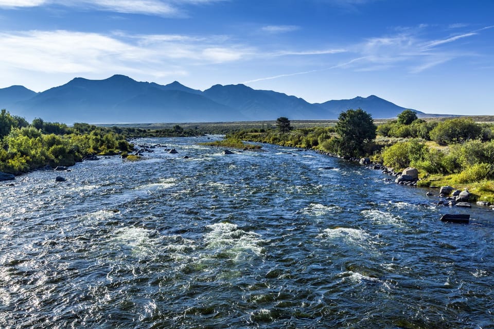 This is the Three Dollar Bridge section of Madison River.