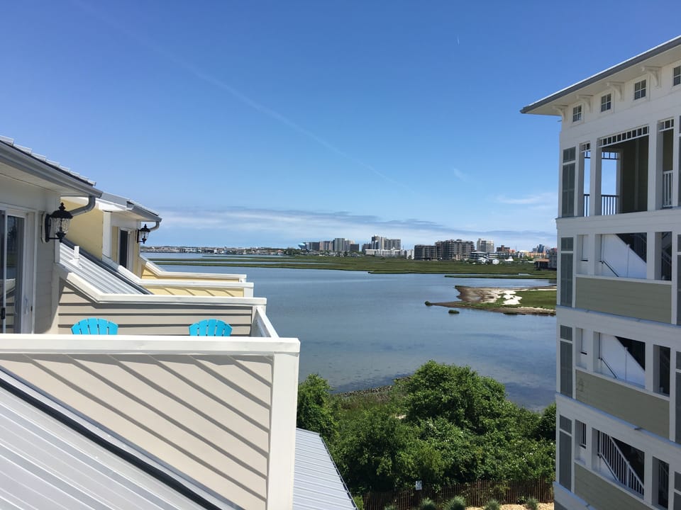 View from back deck - off of the 2nd Master located on the 4th floor
