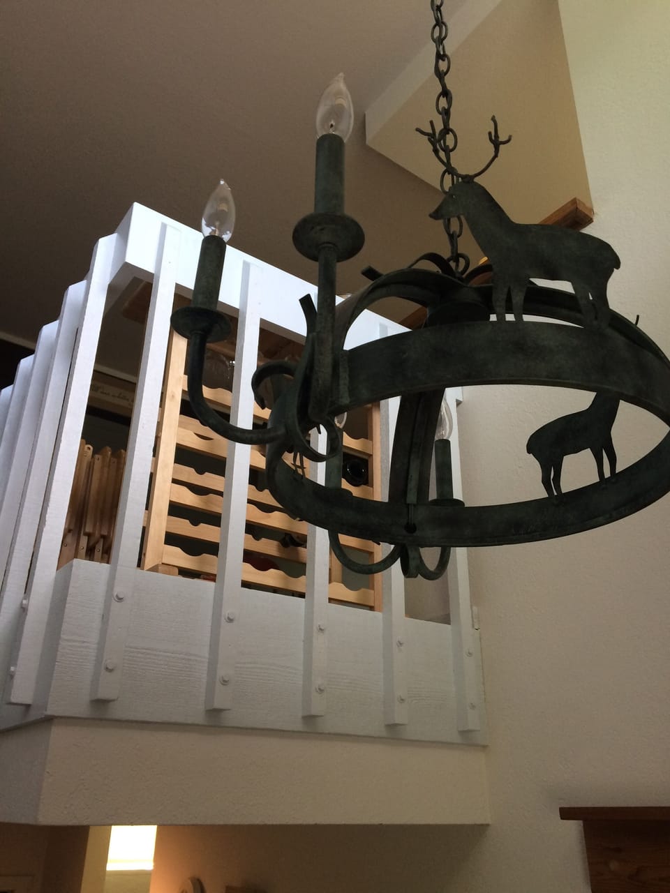 View from entryway, looking upstairs.