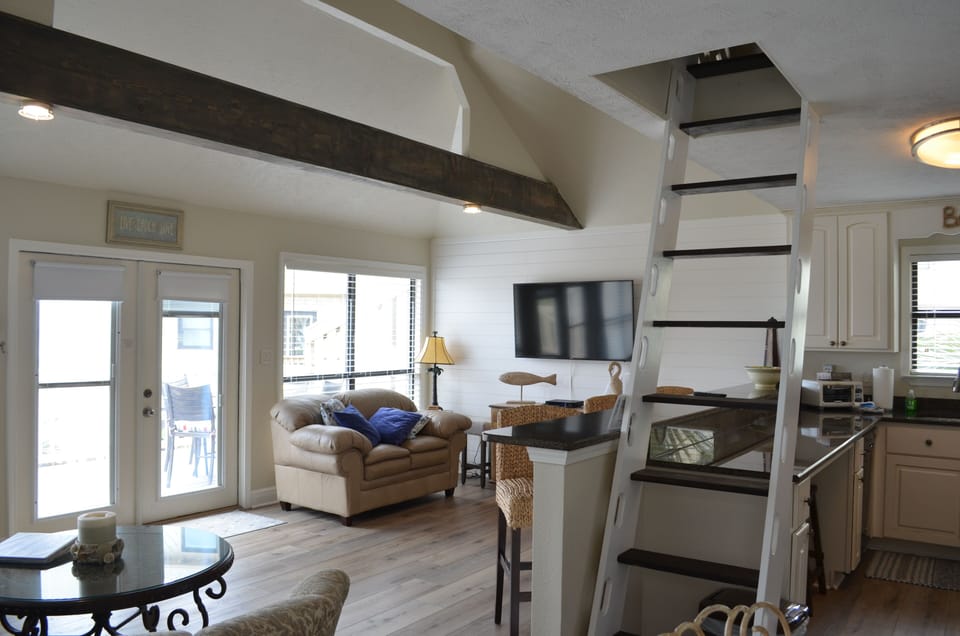Full view of living area.