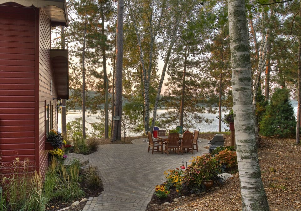 Lakeside Patio and Lake