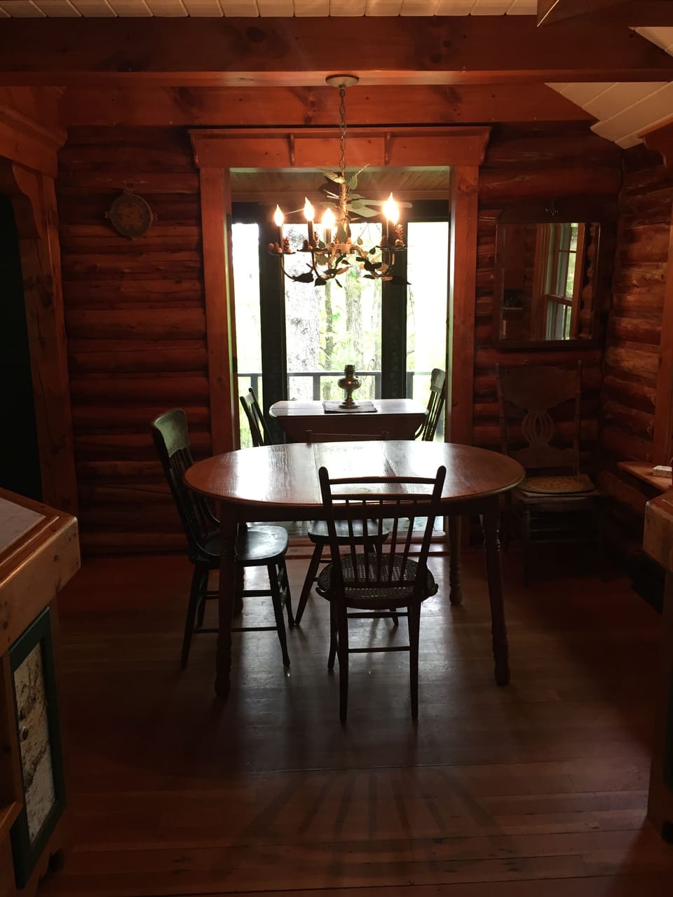 Dinning space looking into the breakfast room.