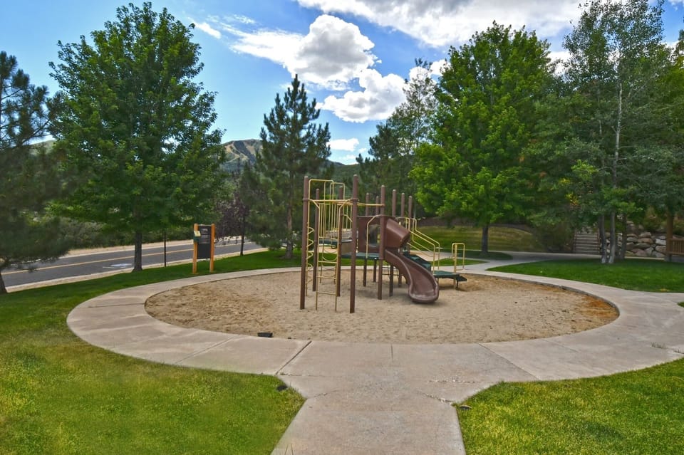 Children’s playground in condo development.