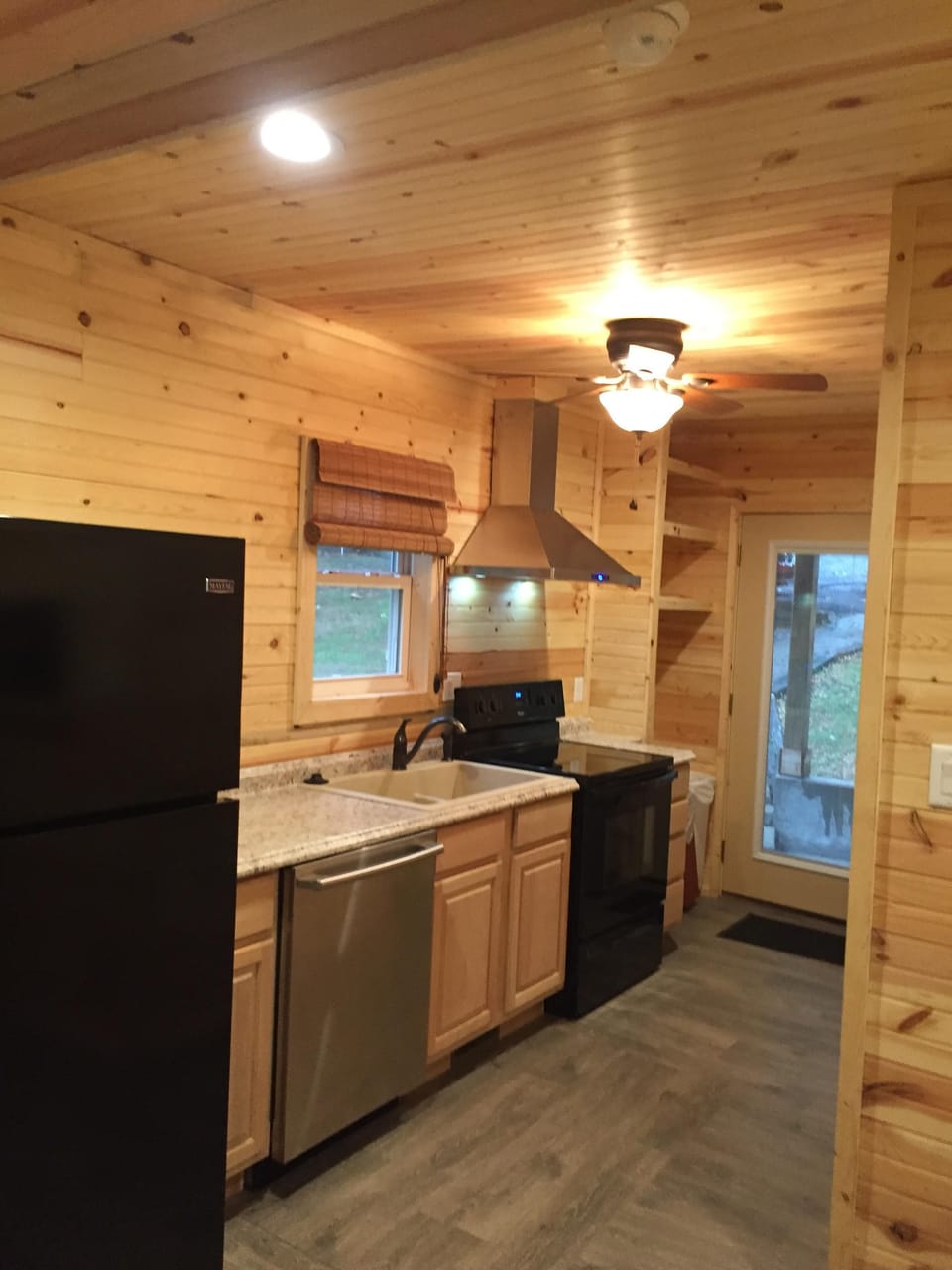 Main Level Kitchen View and entry door


