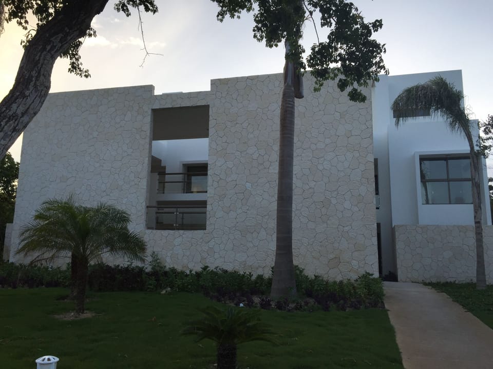 Front of the condo located at the top and left of this picture