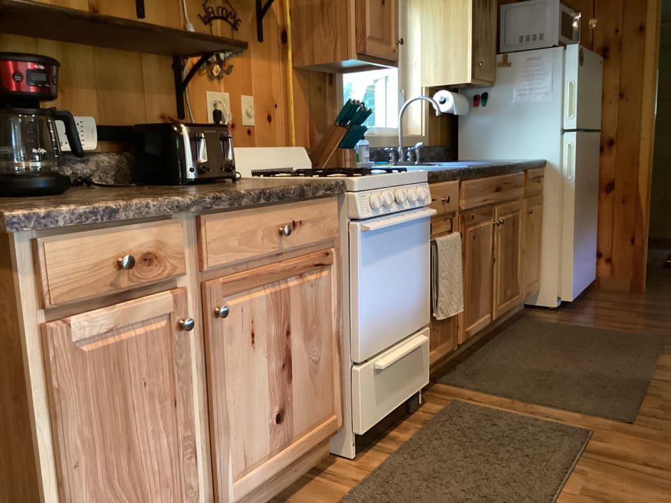 Remodeled kitchen area
