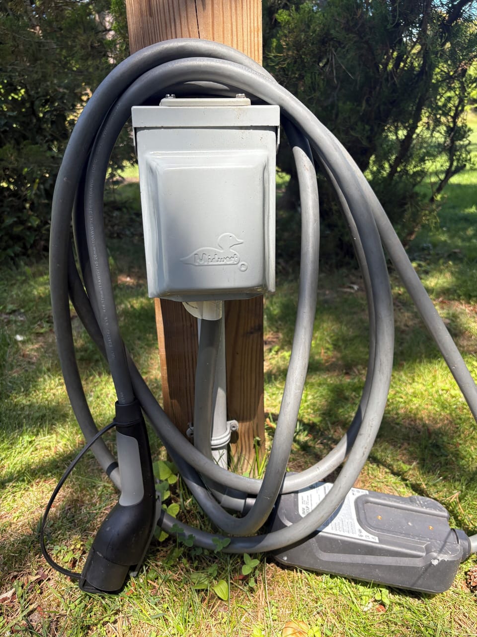EV charger and cable- Level 2
