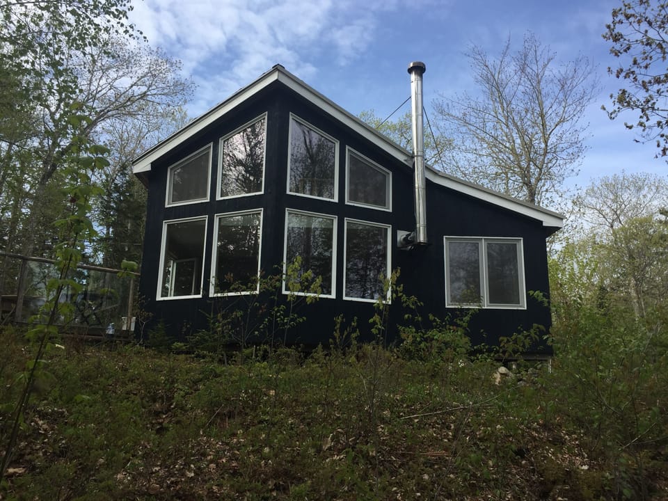 The lake view