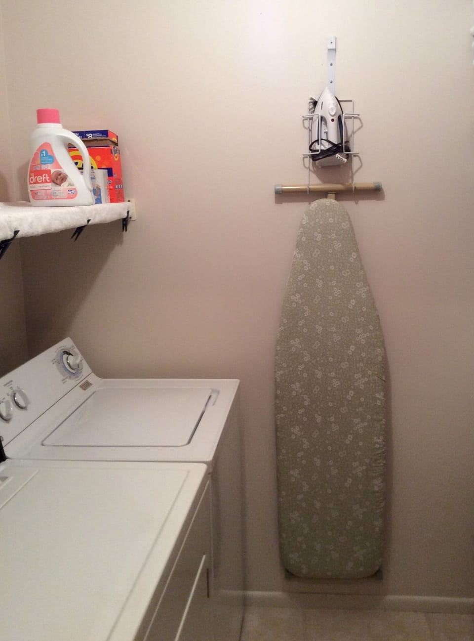 You can pack lightly!  Upper level laundry room for your convenience. 