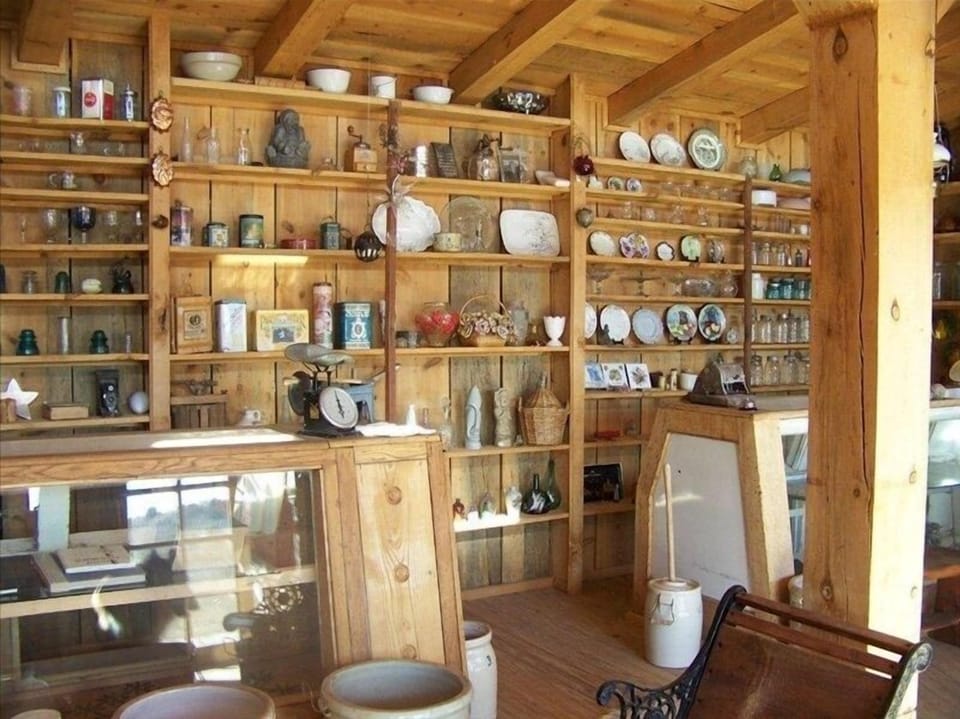 The "Old General Store", not really a store.  More like my little museum.