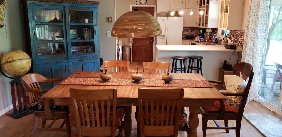 View of Dining Room and Kitchen