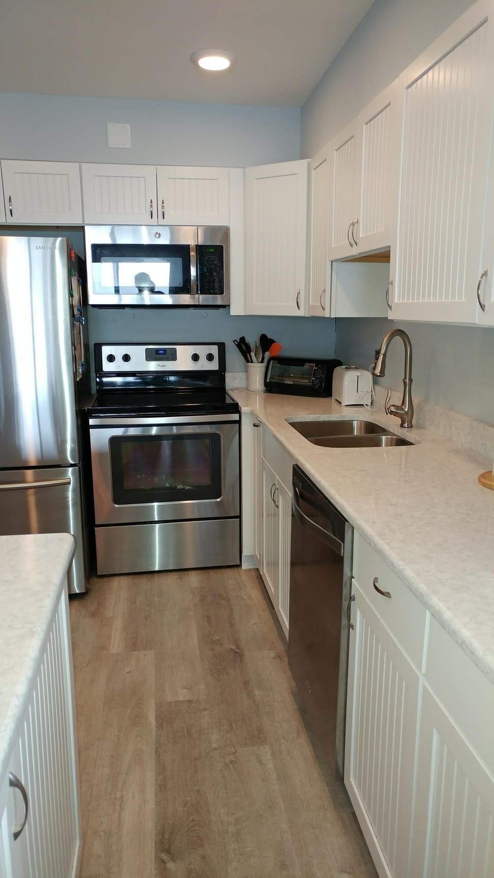 All New Stainless Steel appliances