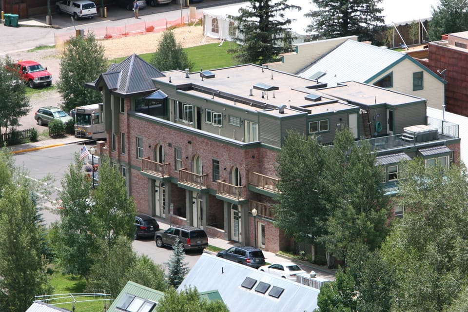 Located at Colorado and Alder, across from Telluride Town Park.