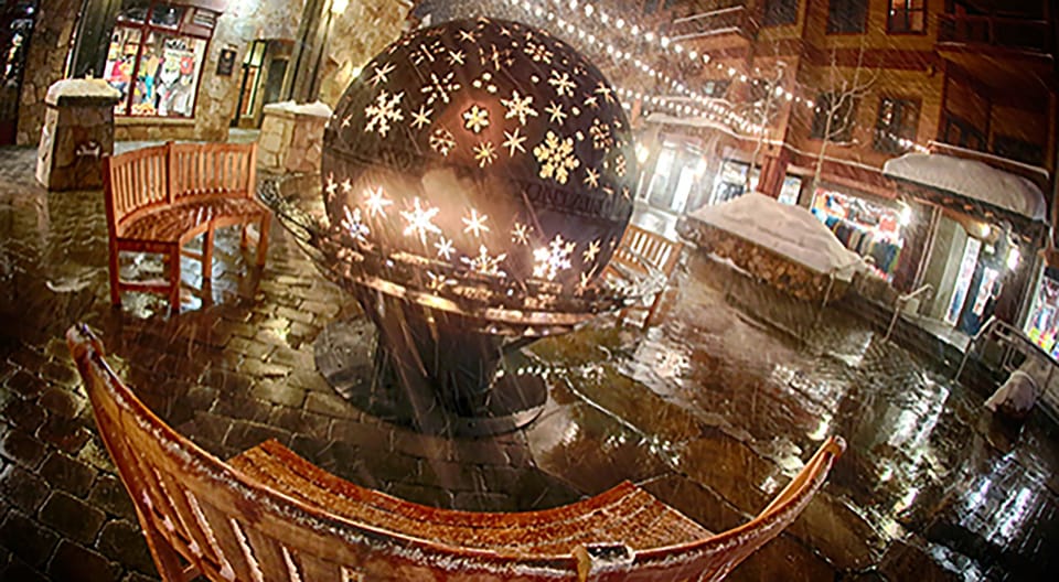 The Fire Globe in Center Village.