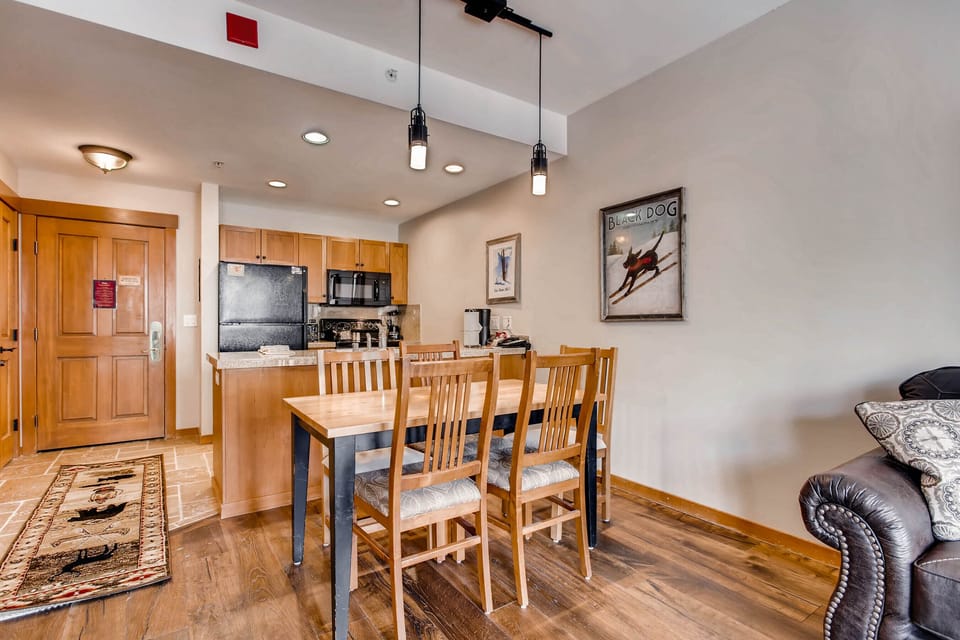 Dining area and Kitchen