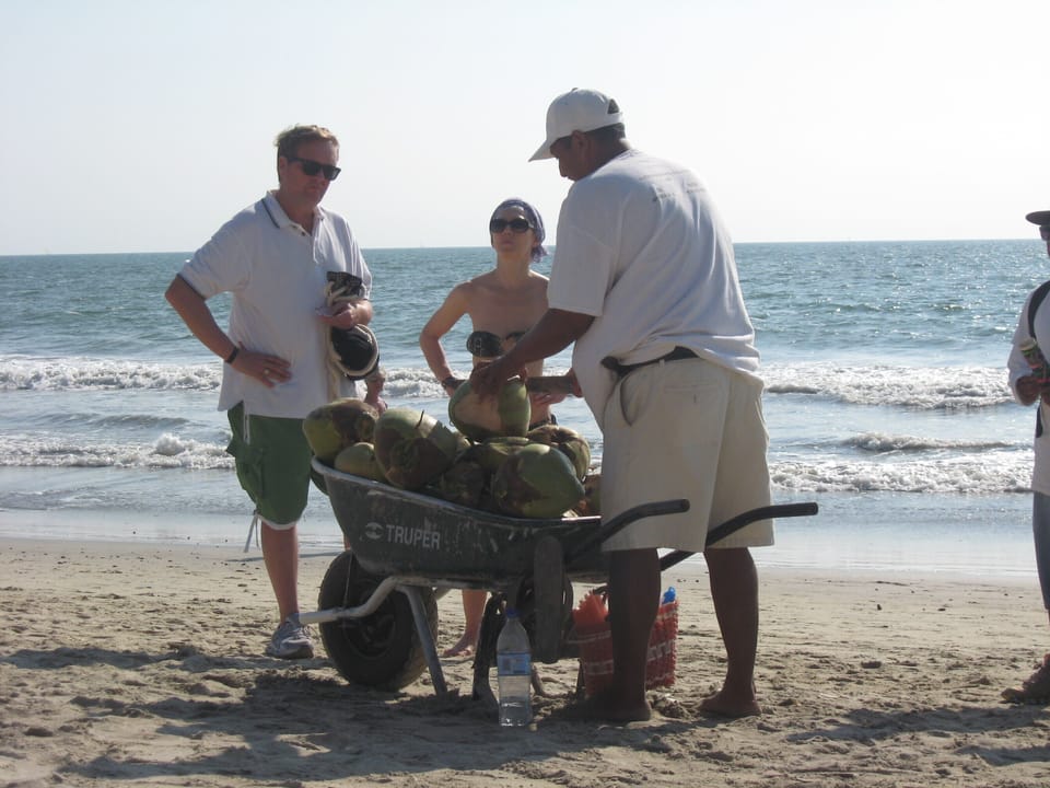 On the Beach!