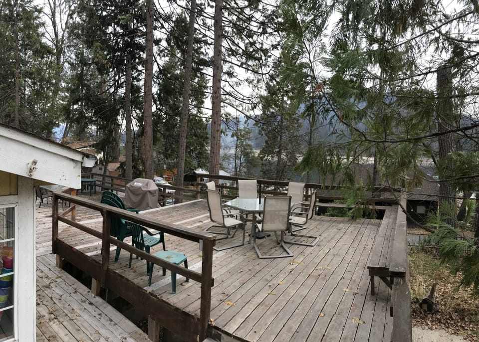 The deck!  
