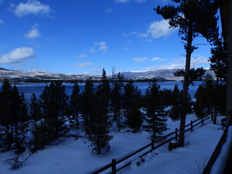 Lake Dillon from Back Deck