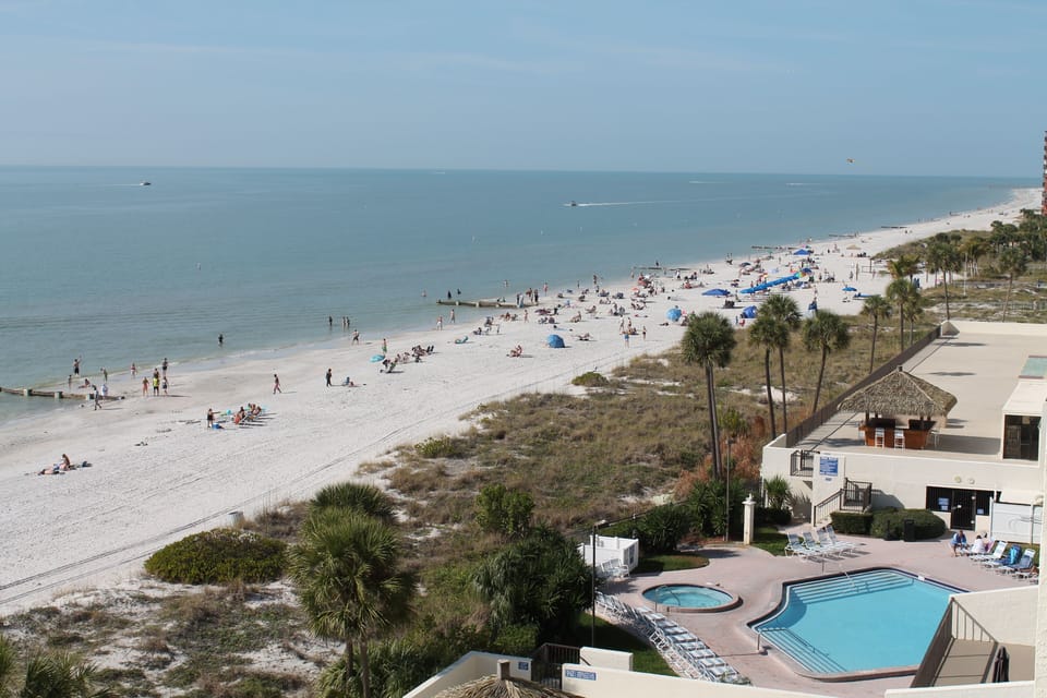 quiet location away from public beaches