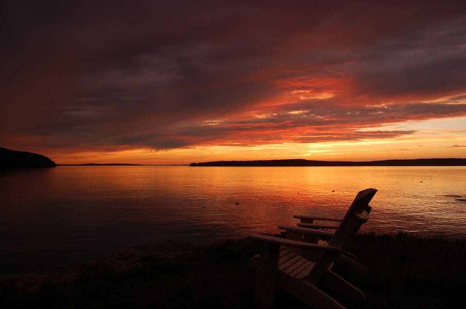 ...relaxing as you enjoy stunning sunsets.