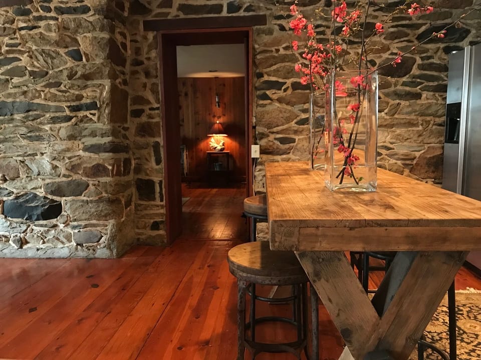 Inside kitchen area