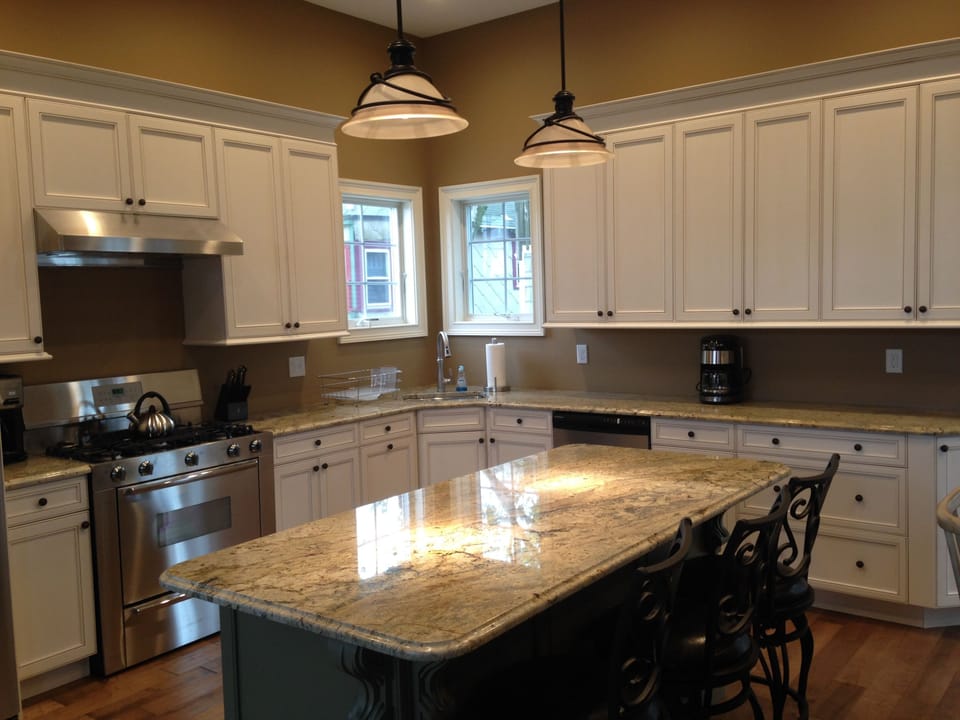 Large Spacious Kitchen to relax in after a day at the beach.