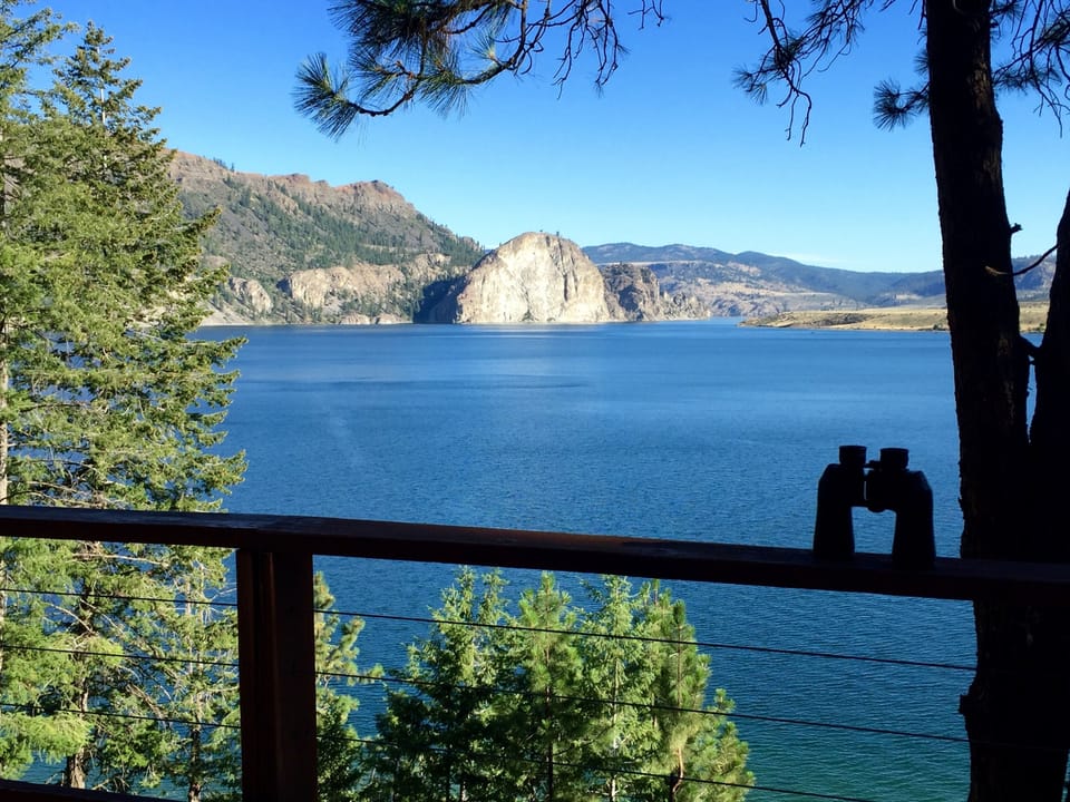 Binoculars available in the cabin