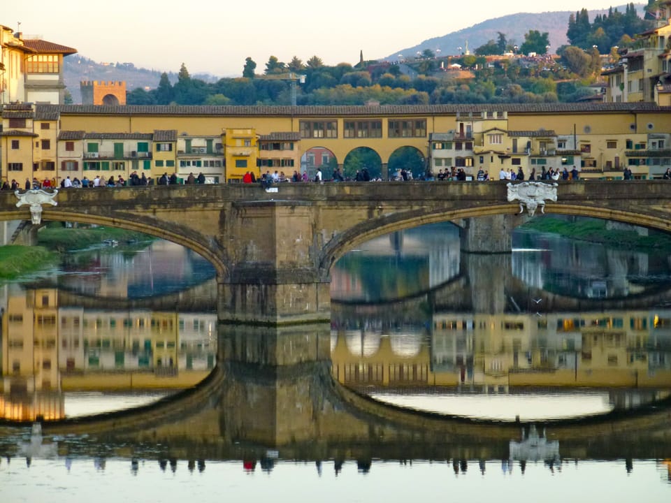 Florence is one and a quarter hours north of Radicondoli. 