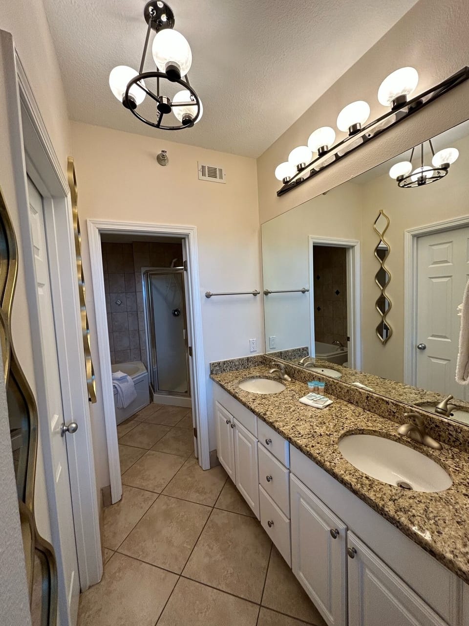 Dressing area