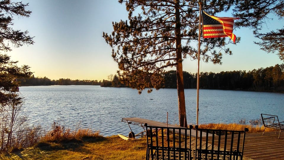 Outside Lake View (Fall - dock is out of water)