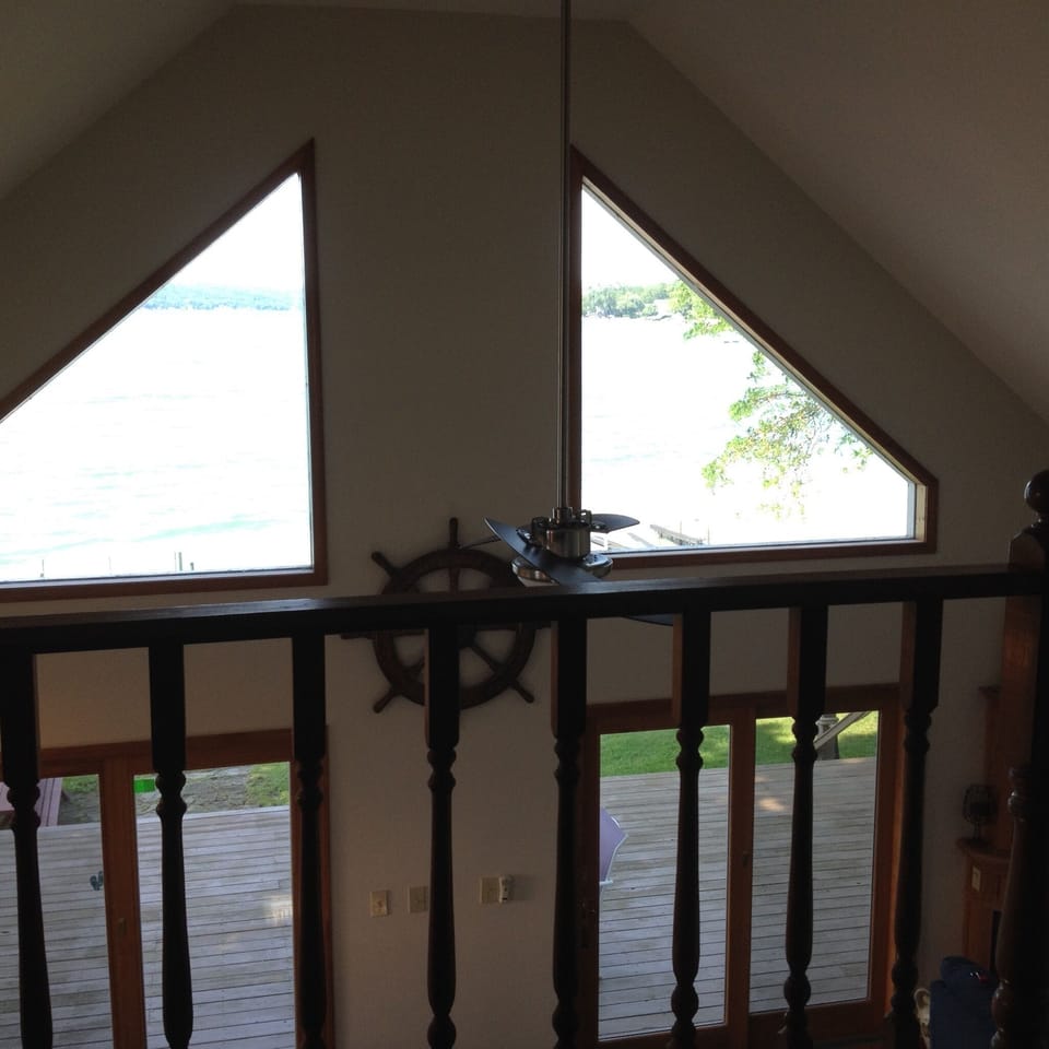 View from loft area