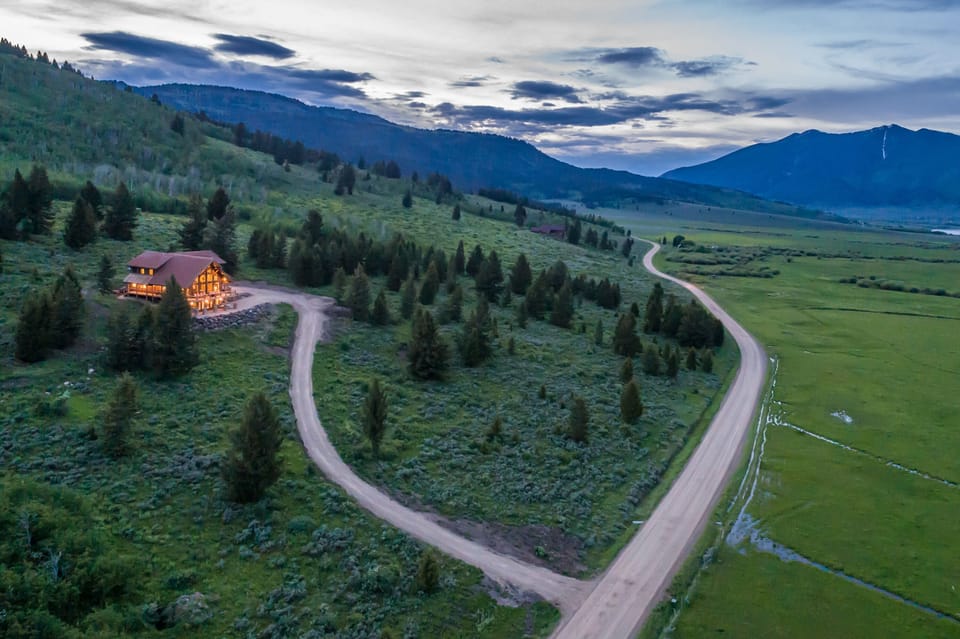 Up on the hillside - nothing but nature surrounds you!