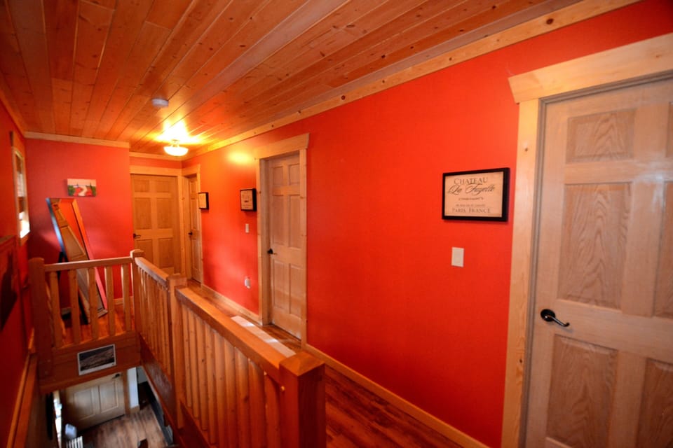 upstairs hallway