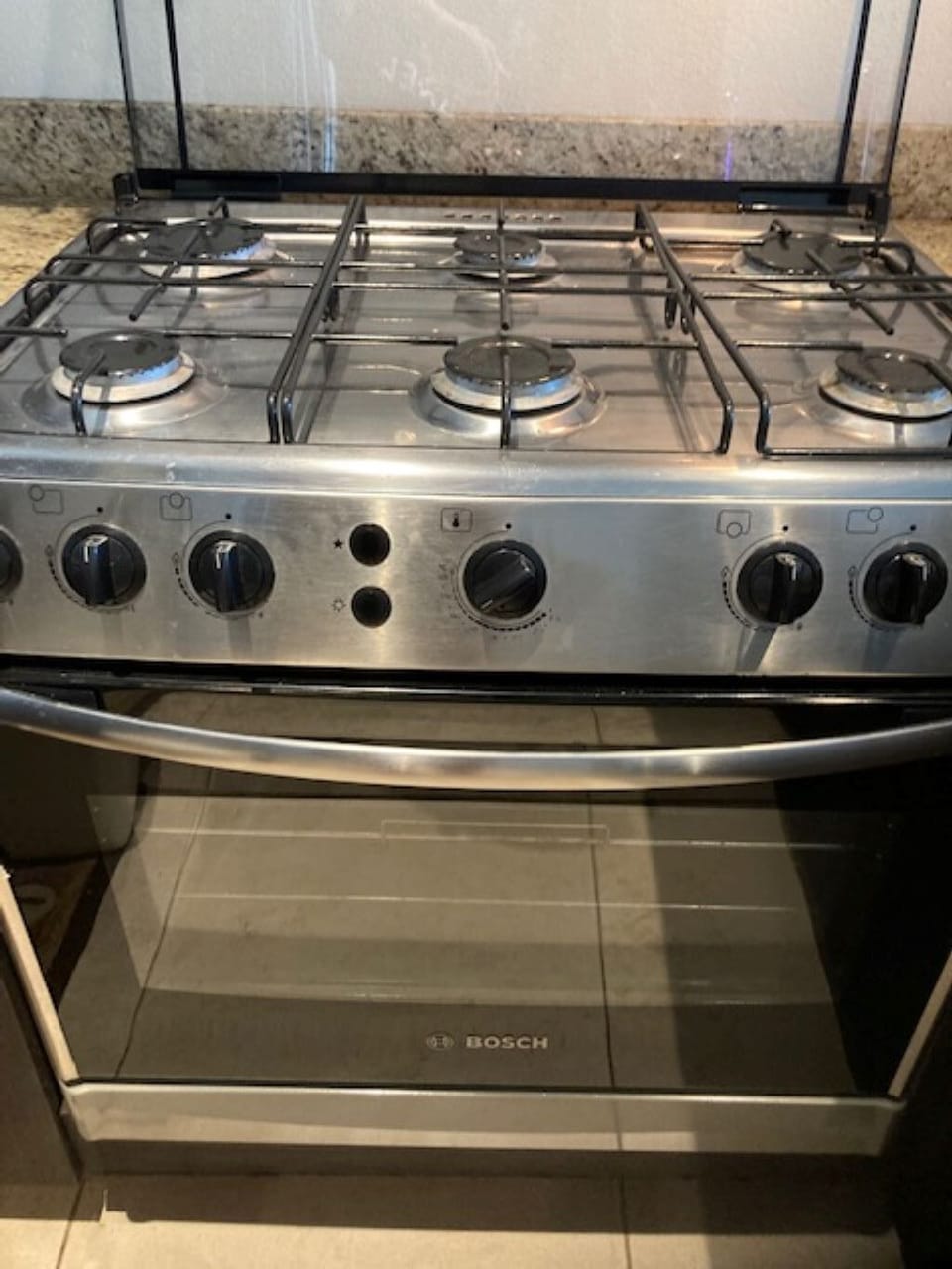 6-Burner Gas Stove and Oven
