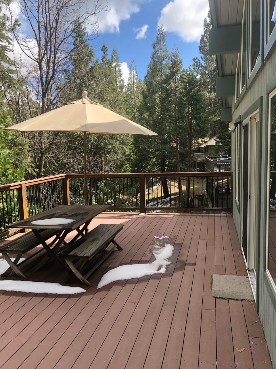 Back deck