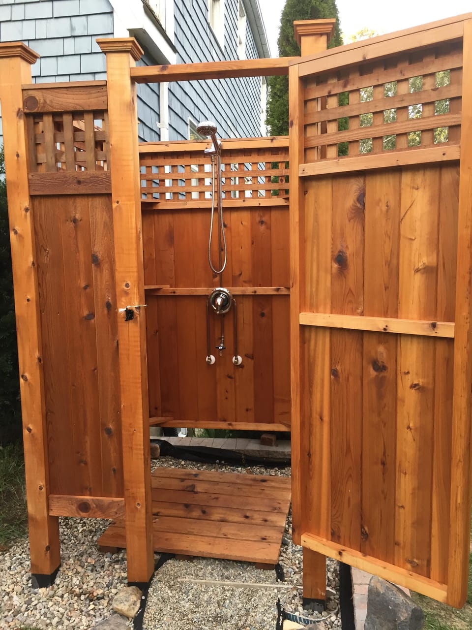 Outdoor shower