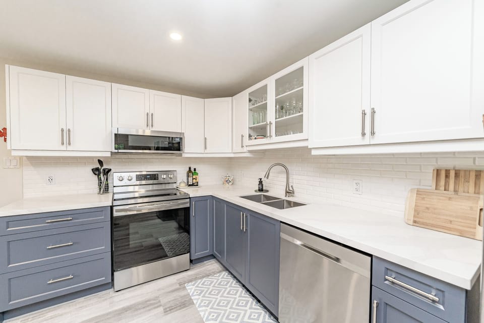 Newly renovated kitchen