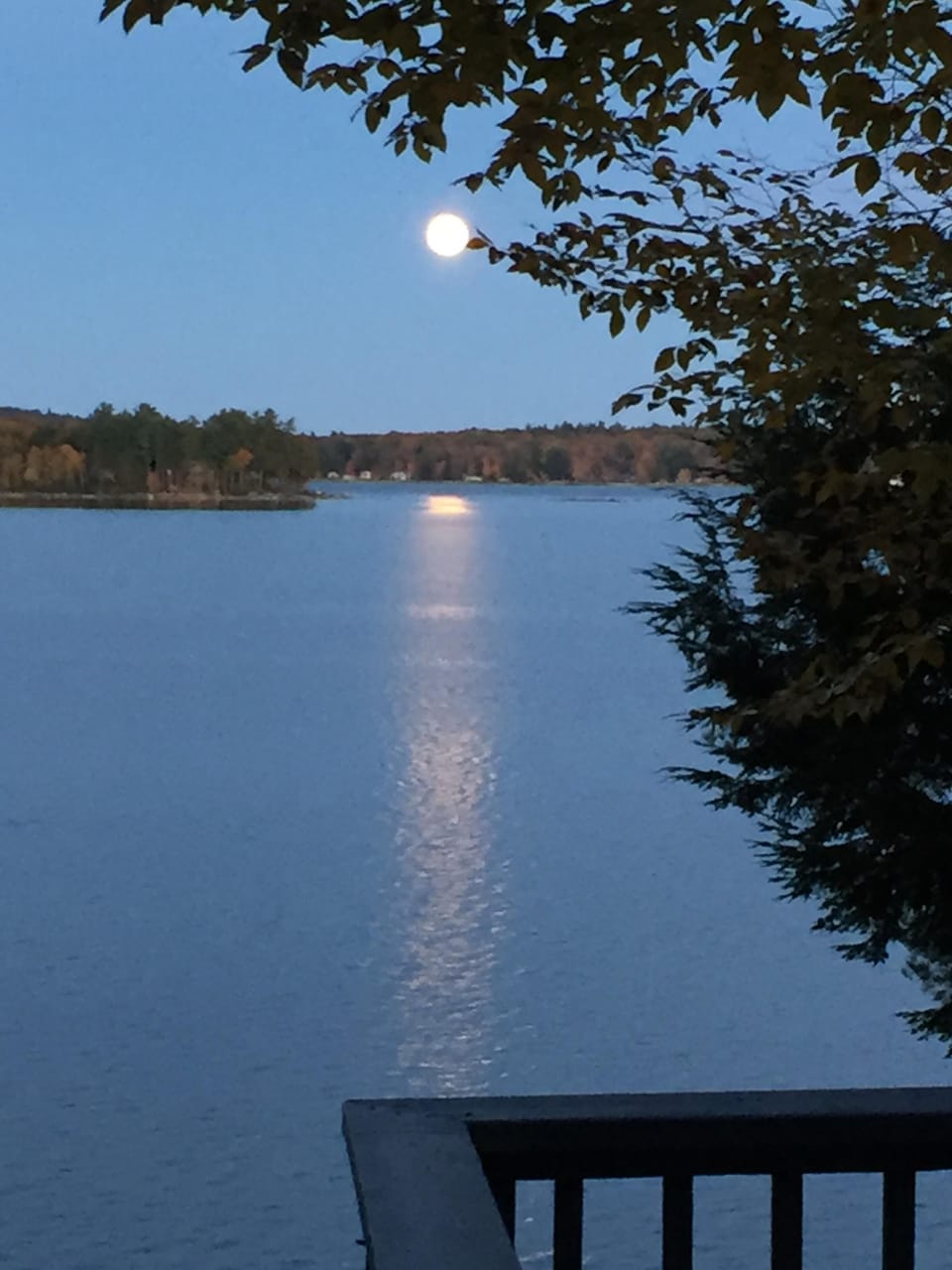 View of MOON rising