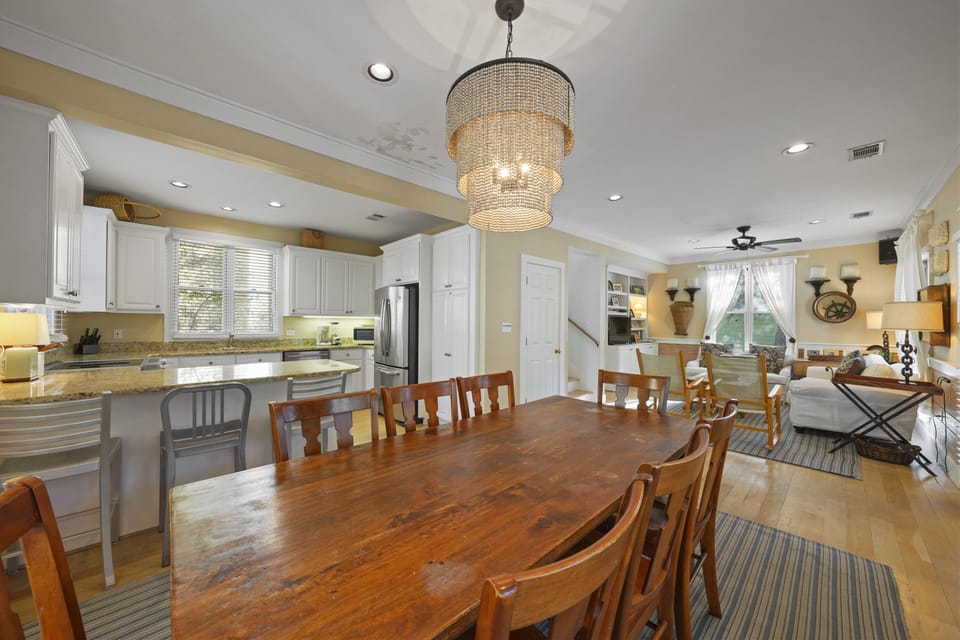 DINING ALTERNATE VIEW NEXT TO GENEROUS KITCHEN