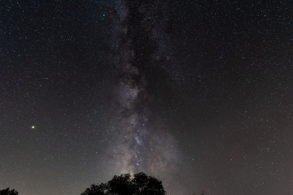 Milky Way view from our Casitas (Credit to Scott Smith, Casa Manzana renter)