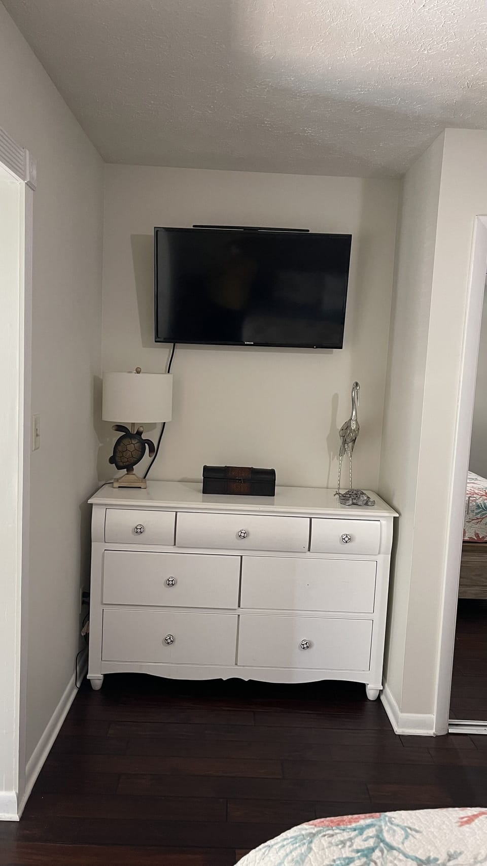 TV too enjoy after a long day at the beach