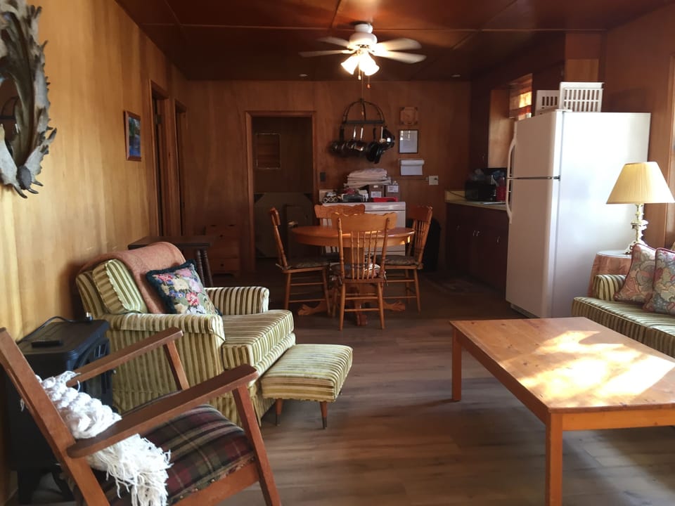 View of the main living area.