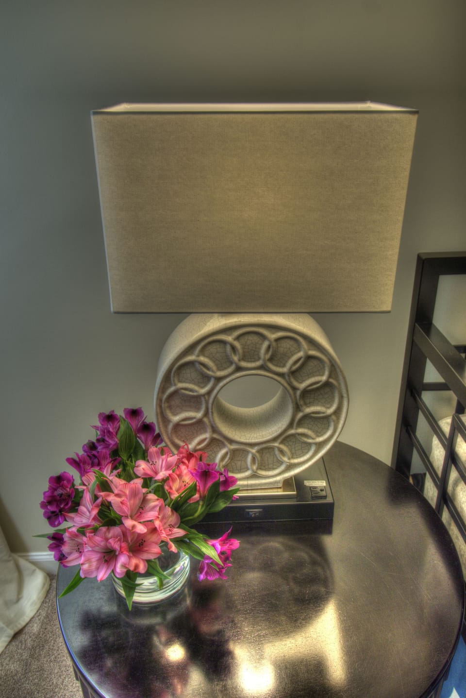 Fresh Flowers in the Master