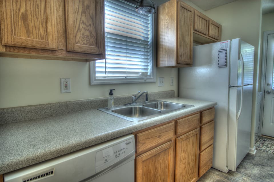 Full size Refrigerator in Kitchen