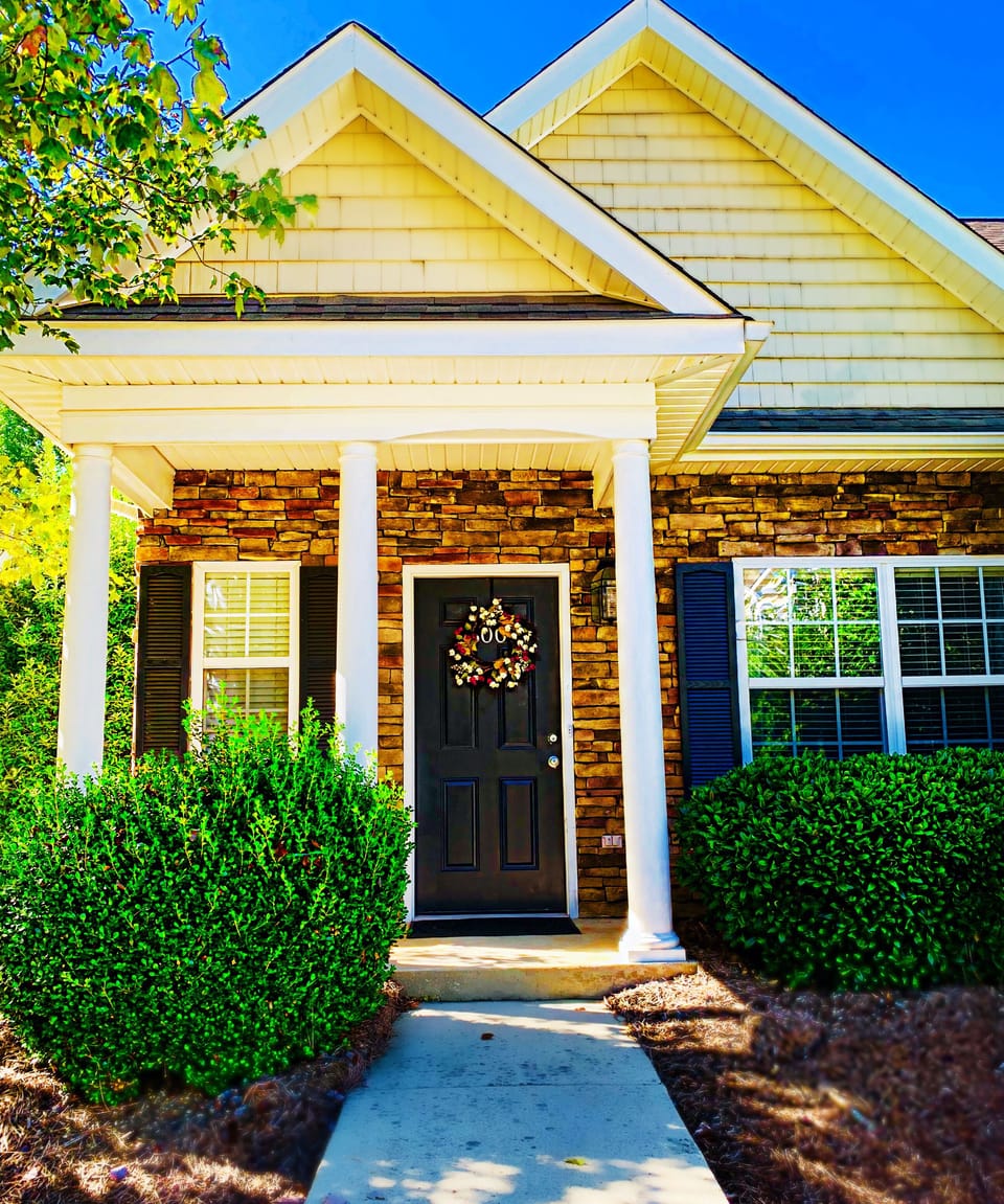 Front door of High Point Condo Unit #300 
