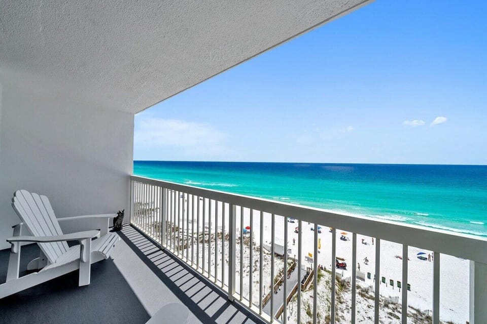 Adirondack Chairs for enjoying the beautiful Gulf Front views!