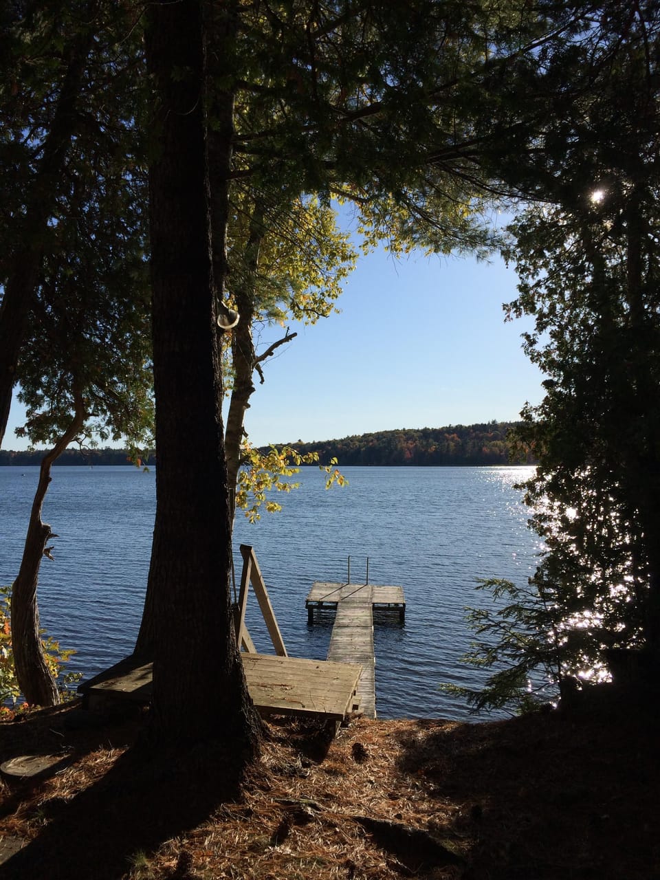 Just steps from Abrams Pond